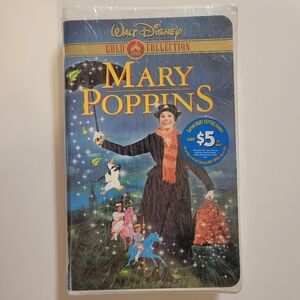 Walt Disney Gold Collection Mary Poppins - Unopened - VHS Tape
